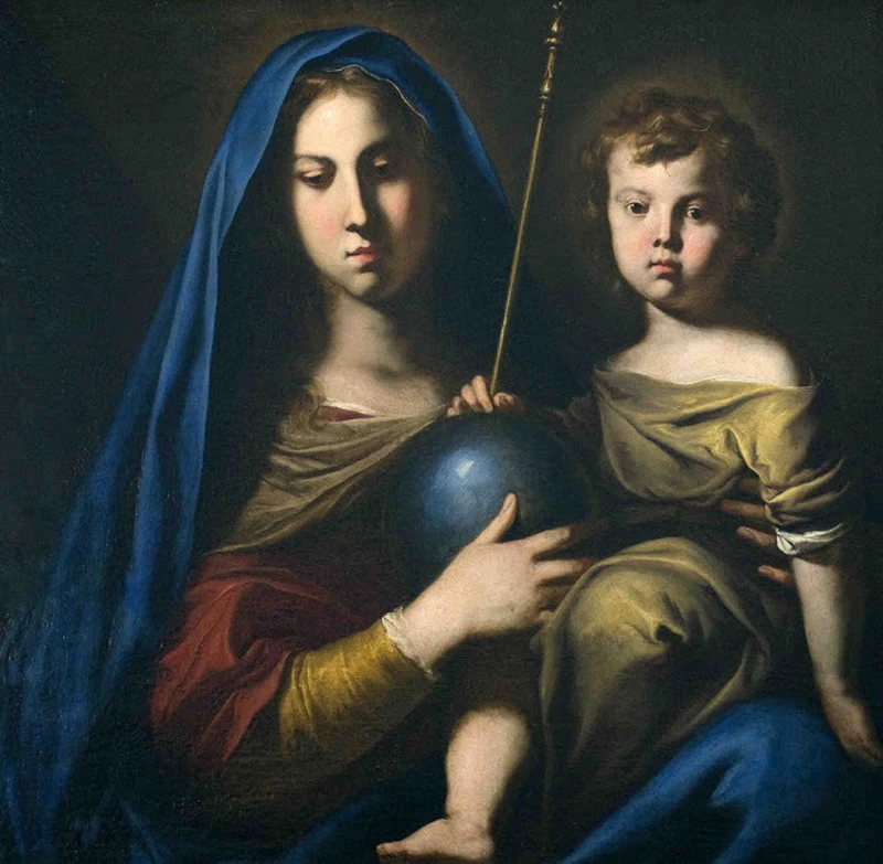 Madonna col Bambino Salvator mundi